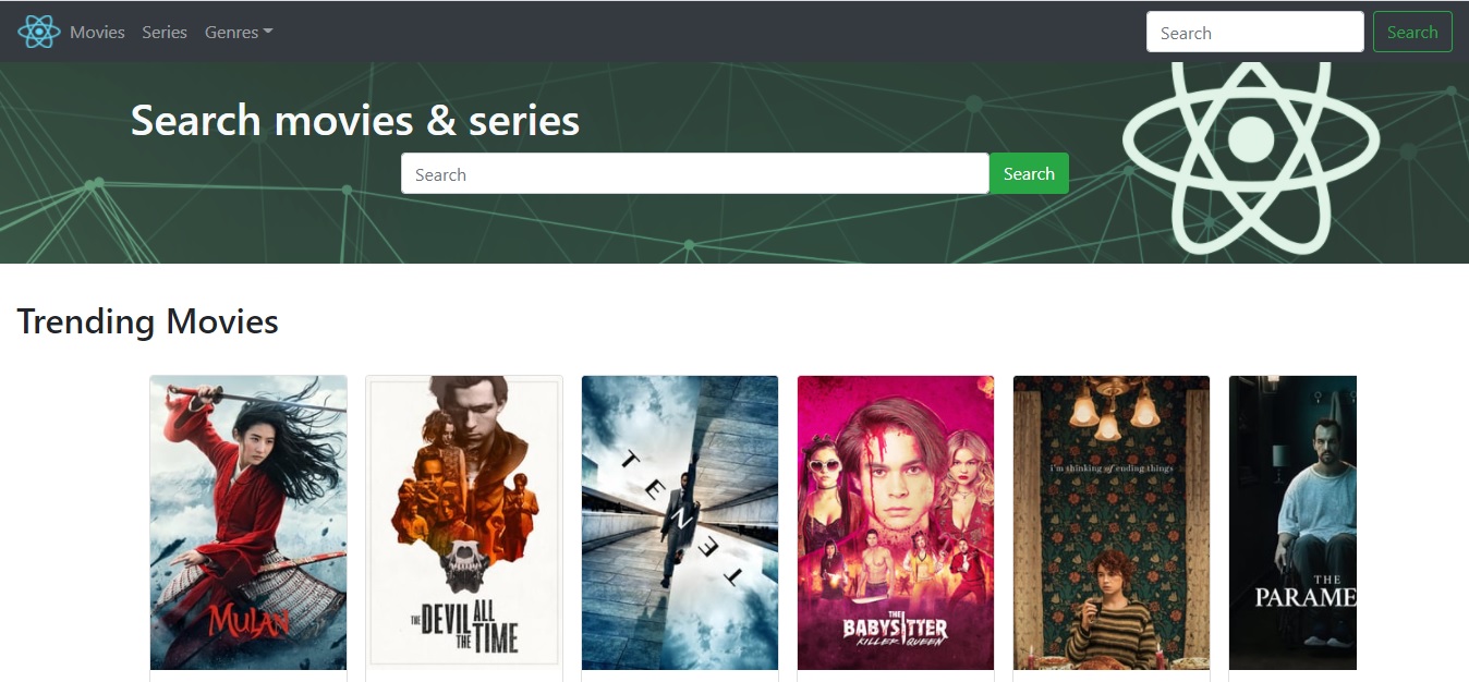 Movies & Series Finder